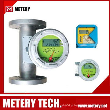 Medidor de fluxo de tubo de metal medidor de temperatura e pressão medidor de fluxo de oxigênio